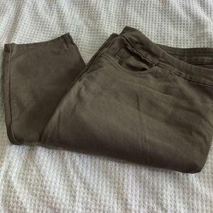 Pants 3x olive green